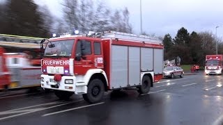 Feuer mit ManV in Altenheim RW  GW L FF Sulzbach [upl. by Dennie611]