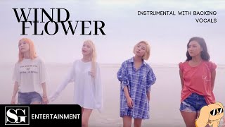 Wind FLOWER MAMAMOO  INSTRUMENTAL WITH BACKING VOCALS [upl. by Rabi336]