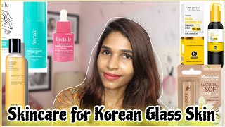 Korean Glass Skincare Products Haul  Glass Skincare Products Routine in Tamil  Amazon Haul haul [upl. by Euqilegna788]