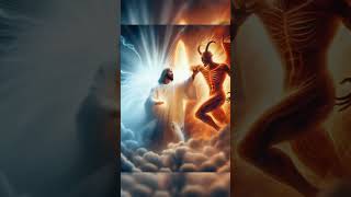 Jesus vs Satan Jesus Satan GoodVsEvil DivineVictory SpiritualBattle Faith LightVsDarkness [upl. by Edniya]