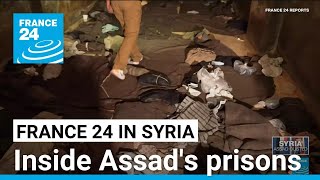 France 24 in Syria Inside the Assad regimes brutal prisons • FRANCE 24 English [upl. by Lexi]