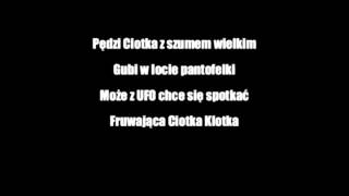 Ciotka Klotka  Fasolki  karaoke tekst [upl. by Tireb]