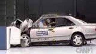 Mercedes E Class Crash Test [upl. by Fabrienne]