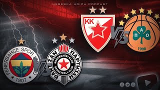 Evroliga  analiza utakmica 7 kola FenerbahcePartizan 8972  Crvena zvezdaPanathinaikos 7781 [upl. by Aicemed153]