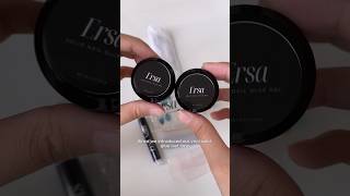 How to apply the dark nails with solid nail glue👏 pressonnails nailhacks tips youtubeshorts [upl. by Notluf]