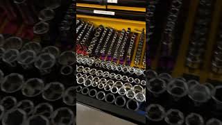 Relax and Organize—Aluminum Socket Rails Keep Your Toolbox Looking Perfect 😌 📹 biiggerm shorts [upl. by Lauzon80]