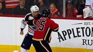 Lucic cuts Glass in spirited bout to answer for Smith [upl. by Rodge]