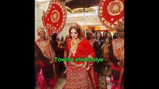 Towhid afridi biye kore fello 😱😱 towhidafridi trending celebrity viralvideo [upl. by Alek]