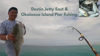 Destin Florida  Okaloosa Island Pier Fishing [upl. by Cuthbert]