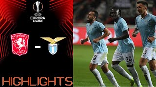 Twente vs Lazio 02 Highlights Europa League 2024 [upl. by Eelam]