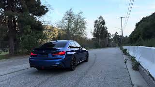 G20 m340i exhaust sound [upl. by Novia162]