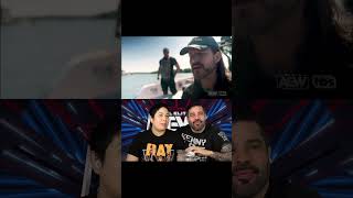 MJF and ADAM COLE GO FISHING full episode reaction on profile AEW [upl. by Koosis90]