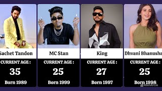 Age Of Famous Singers And Rappers  2024  arijitsingh  gururandhawa  darshanraval [upl. by Lauhsoj636]