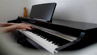 Overfly  Haruna Luna Sword Art Online OST piano cover [upl. by Etnoel]