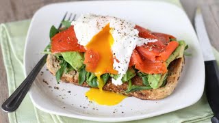 Easy Egg and Salmon Sandwich Recipe [upl. by Akiv424]