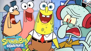 SpongeBob and Patrick Turn into Anchovies  quotSpongeChovyquot Full Scene  SpongeBob [upl. by Eceinahs]