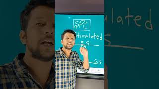 Stimulated Emission in LASER physics physicsshorts physicsbysushantsir sushantpandeyclasses spc [upl. by Sum]