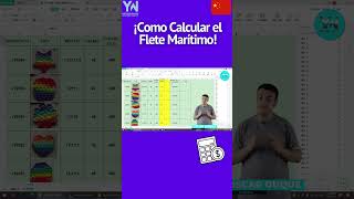 ¡Como Calcular el Flete Marítimo [upl. by Arnoldo]