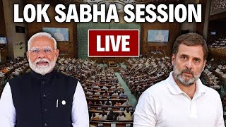 Lok Sabha LIVE  Parliament Monsoon Session  Parliament Session  Budget 2024 Discussion [upl. by Endora]