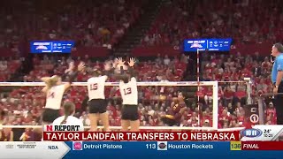 NReport Husker Volleyball Adds Minnesota Transfer Taylor Landfair [upl. by Lopes630]