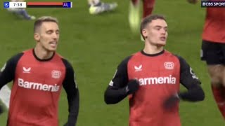 Florian Wirtz Goal Leverkusen Vs RB Salzburg 10 All Goals Analysis amp Extended Highlights [upl. by Damarra]