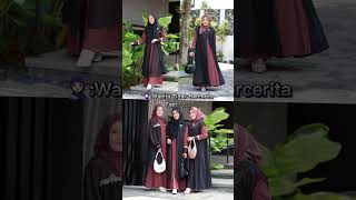 SARIMBIT SAGARA BAWANA BY ADEN HIJAB DRESS TERBARU BAJU LEBARAN OPEN RESELLER  WA 081225000092 [upl. by Pals]