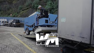 Ice resurfacer WM Compact On the truck [upl. by Ithnan]