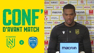 Alban Lafont avant FC Nantes  ESTAC Troyes [upl. by Neelyam]