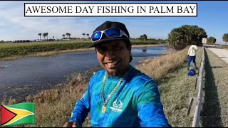 AWESOME DAY FISHING IN PALM BAY [upl. by Eltrym]