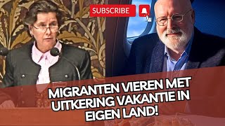 PVVer Faber is KLAAR met LINKS wanbeleid Migranten vieren vakantie in EIGEN LAND met uitkering [upl. by Atnoid]