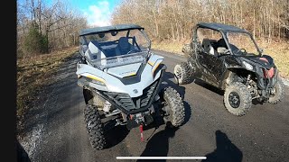 Cfmoto Z Force 950 VS Canam Maverick 1000 [upl. by Anuaik452]