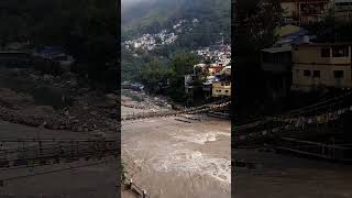 Raging Kali River Unleashes Its Fury at Dharchula 14th June 2022 [upl. by Anaitsirc]