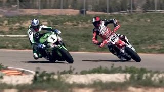 Supermoto Vs Superbike [upl. by Nett908]