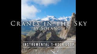 Solange quotCranes in the Skyquot  Instrumental 1Hour loop [upl. by Bradleigh678]