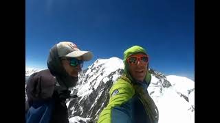 Alpinism in the Chamonix Alps of France Mont Blanc Mer de Glace lAiguille du Midi Mont Maudit [upl. by Cate768]