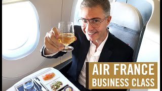 AIR FRANCE BUSINESS CLASS no A350900 de São Paulo a Paris  Por CARIOCA NOMUNDO [upl. by Acissev]