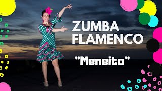 💃🏻 FLAMENCO Zumba💃🏻  quotMeneitoquot Rosario  Rocio Sens [upl. by Lupita]