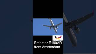 German Airways Embraer E190AR airplane aviation shorts airplanes fyp viral aviationspotting [upl. by Einra]