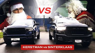 SINTERKLAAS vs KERSTMAN  V8 vs I6 Dodge RAM  Kien Automotive [upl. by Sinnoda]