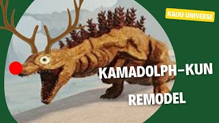 Kamadolph Kun Review Remodel l Kaiju Universe l [upl. by Stavro]