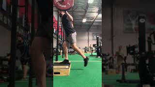 Barbell Deficit Reverse Lunge [upl. by Einomrah]