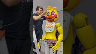 Luces Led y en los ojos de Toy Chica toychica animatronicos [upl. by Nichols]