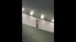 Club America fan climbs up the Azteca stadium [upl. by Nishom157]