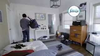 TV Spot  Febreze Pluggable Air Freshener  Nose Blind  Sweaty Odors  Breathe Happy [upl. by Annaeed]