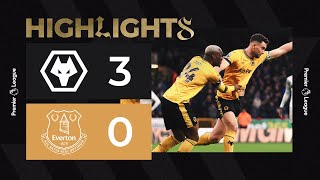 Finishing 2023 in style  Wolves 30 Everton  Highlights [upl. by Attayek]