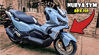 Llego SyM Mejor que NMax y PCX Nueva ADX150 scooter [upl. by Idhem]