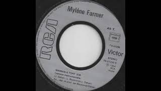 Mylène Farmer quotMaman a tortquot Instrumental 1984 RCA [upl. by Ecille71]