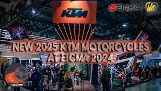 New 2025 KTM Motorcycles at EICMA 2024 [upl. by Jahn877]