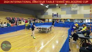 Jia Xian Boon vs David Gao 🏓 Highlights 🏓 2024 Table Tennis International Amateur Melbourne Cup [upl. by Yejus]