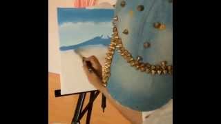 vera sidika painting video1 [upl. by Phip966]